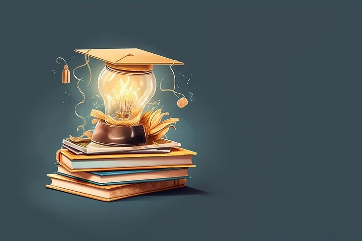 An illustration depicting the importance of effective communication in online teaching, featuring diverse educators engaging with students through various digital tools