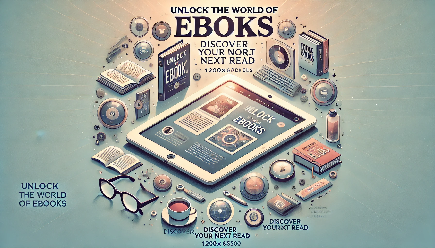 An open eBook displayed on a tablet, symbolizing digital reading and learning opportunities