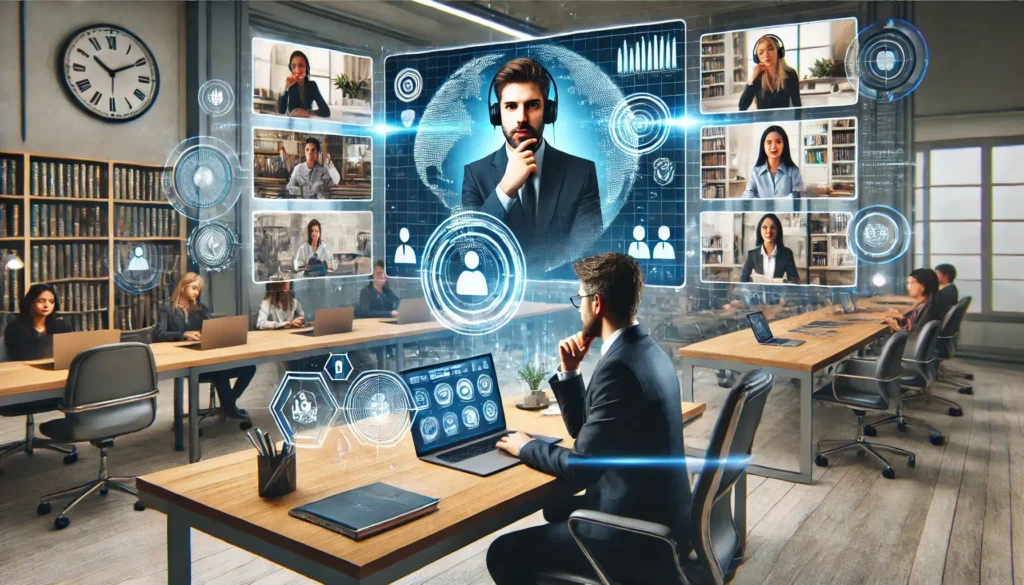 Explore how online tutoring sites are transforming education with futuristic digital classrooms.