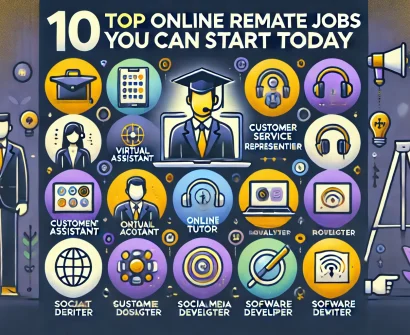 An *online remote job* lets you work flexibly from anywhere, opening doors to global opportunities.