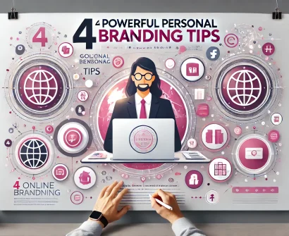 Online teacher engaging with students on a laptop, representing personal branding in global teaching.