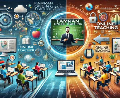 Logo of Kamran Online Teaching, a platform dedicated to transforming offline teachers into online educators and offering assignment assistance for international students